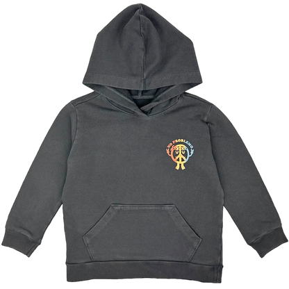 Tiny Whales No Problemo Hoodie - Mineral Black - Twinkle Twinkle Little One