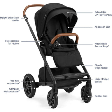 Nuna MIXX Next Stroller + PIPA Urbn Travel System - Twinkle Twinkle Little One