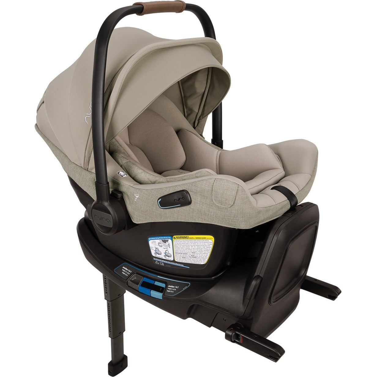 Buy hazelwood-late-april Nuna Pipa Aire RX Infant Car Seat + RELX Base