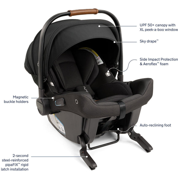 Nuna TRIV Next Stroller + Pipa Urbn Travel System - Twinkle Twinkle Little One