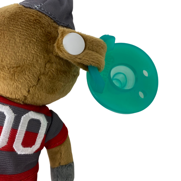 The Ohio State University - Brutus Plush Pacifier - Twinkle Twinkle Little One