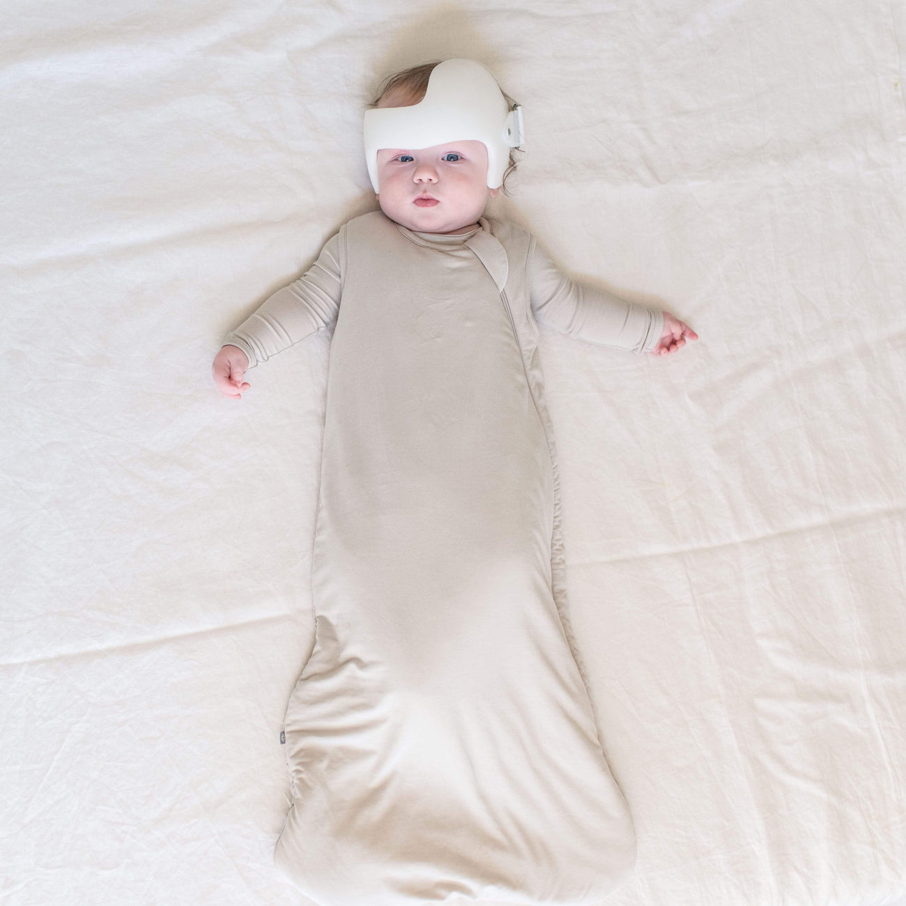 Sleep Bag in Oat 1.0 Tog