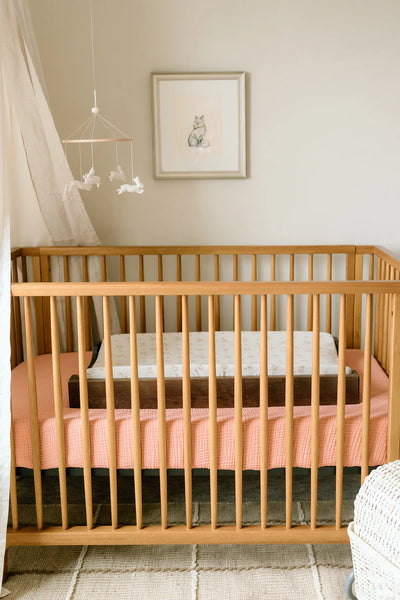 DAINTY FLORAL - CONVERTIBLE BASSINET SHEET & CHANGING PAD COVER