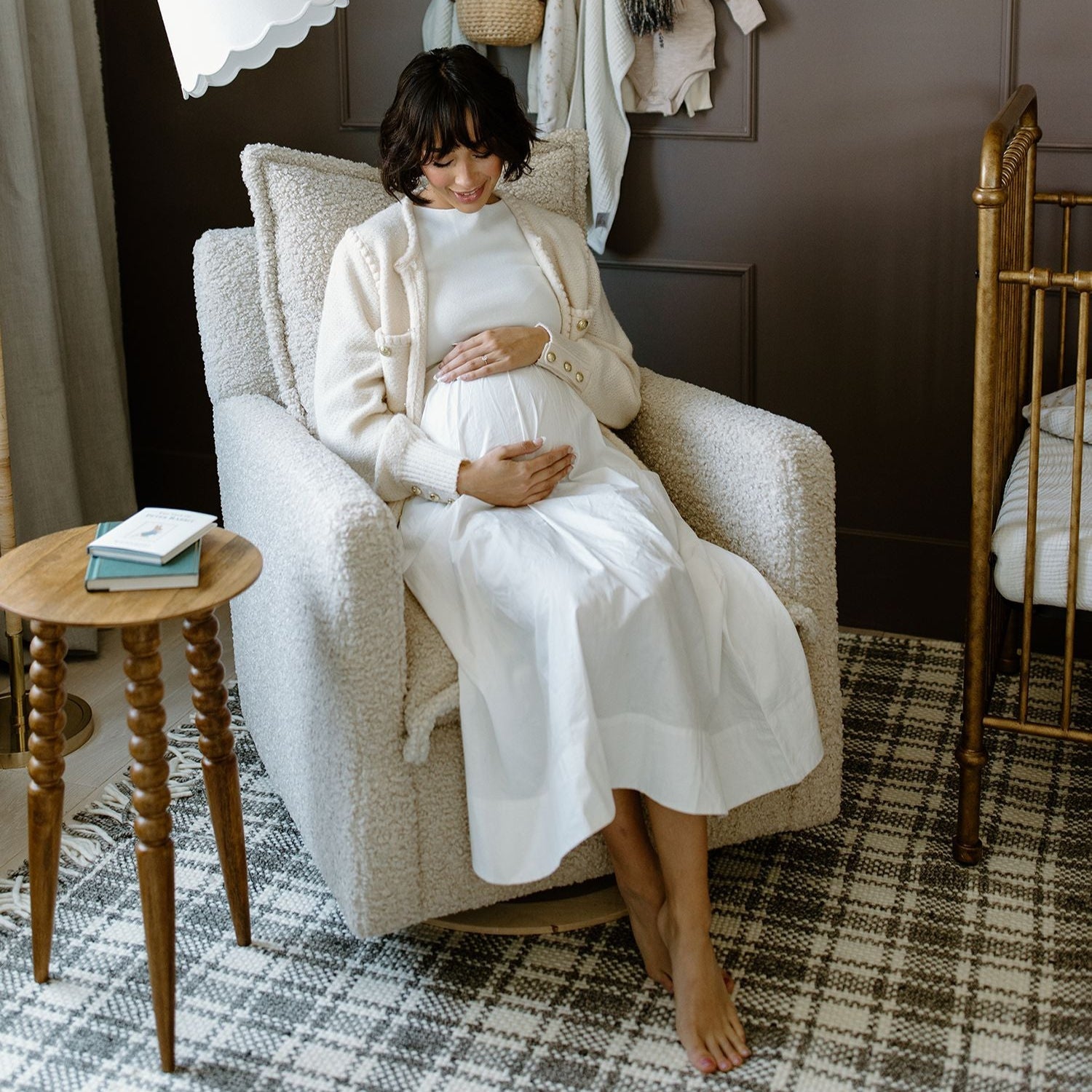 Oilo Nola Swivel Glider