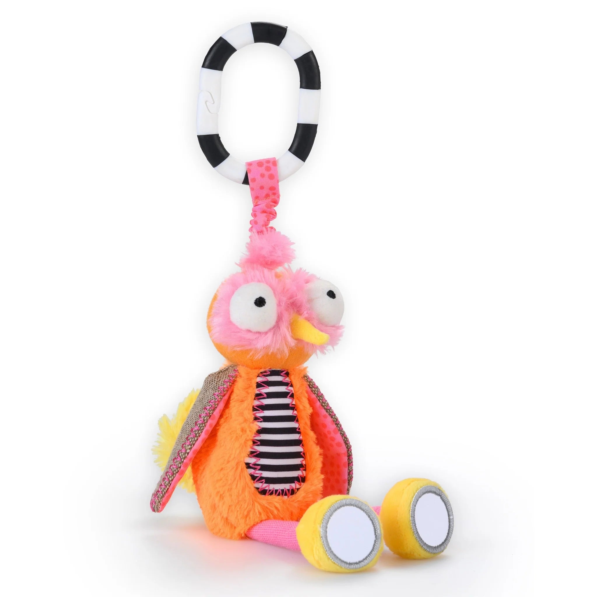 Ollie the Oddball Oddbird Chime & See Atachable Hanging Activity Toy - Twinkle Twinkle Little One