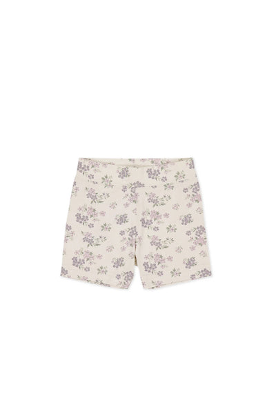 Organic Cotton Kaia Top & Bike Short Set - Selena Tofu - Twinkle Twinkle Little One