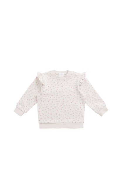 Organic Cotton Lilith Sweatshirt & Track Pant - Victoria Blush - Twinkle Twinkle Little One