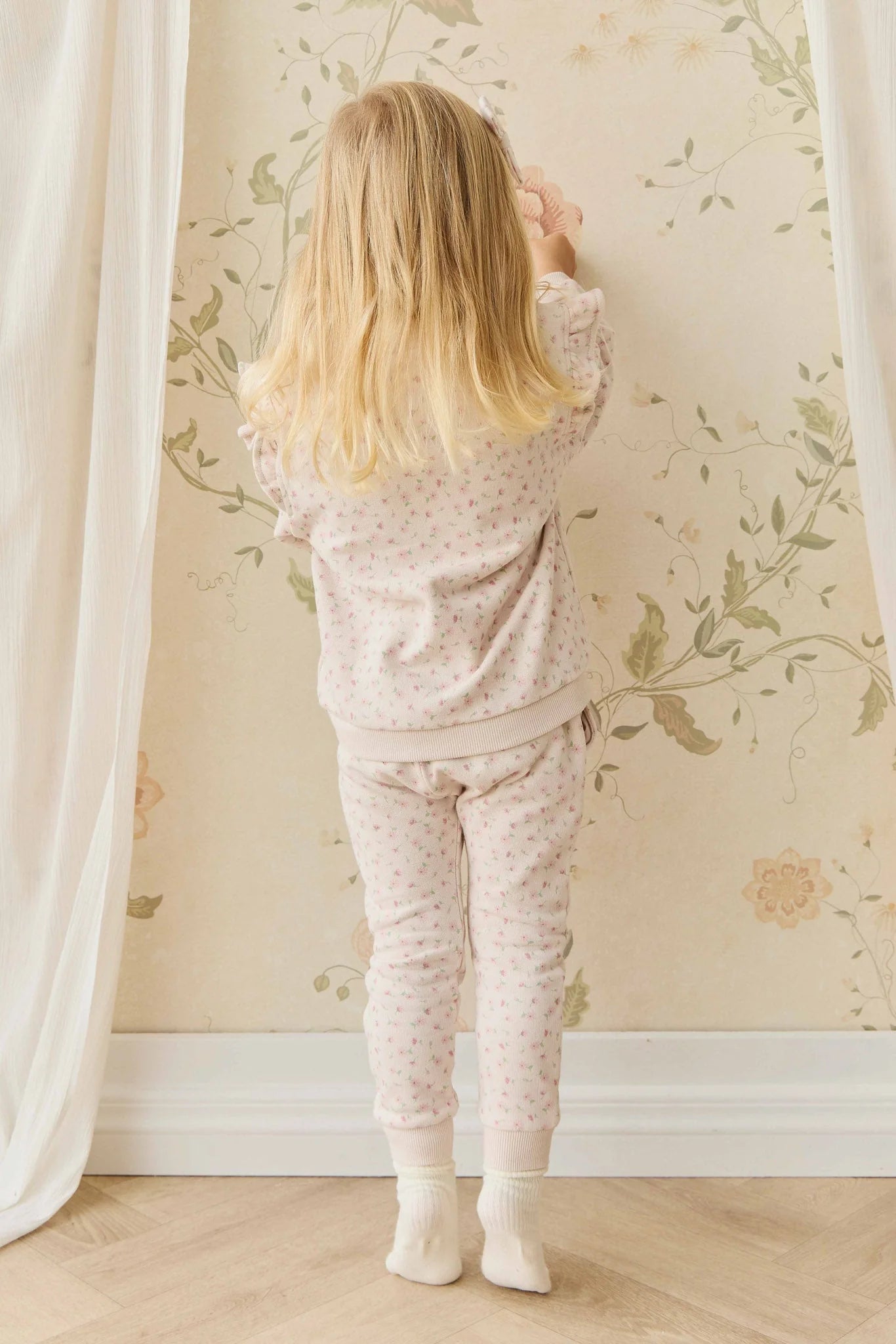Organic Cotton Lilith Sweatshirt & Track Pant - Victoria Blush - Twinkle Twinkle Little One