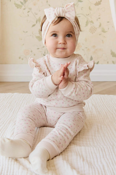 Organic Cotton Lilith Sweatshirt & Track Pant - Victoria Blush - Twinkle Twinkle Little One