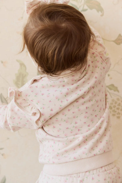 Organic Cotton Lilith Sweatshirt & Track Pant - Victoria Blush - Twinkle Twinkle Little One