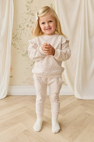 Organic Cotton Lilith Sweatshirt & Track Pant - Victoria Blush - Twinkle Twinkle Little One