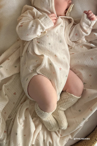 Organic Cotton Pointelle Murphy Wrap - Sweet Magnolia Simple - Twinkle Twinkle Little One