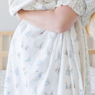 PETER RABBIT™ BAMBOO RAYON MUSLIN/LUSH BLANKETS