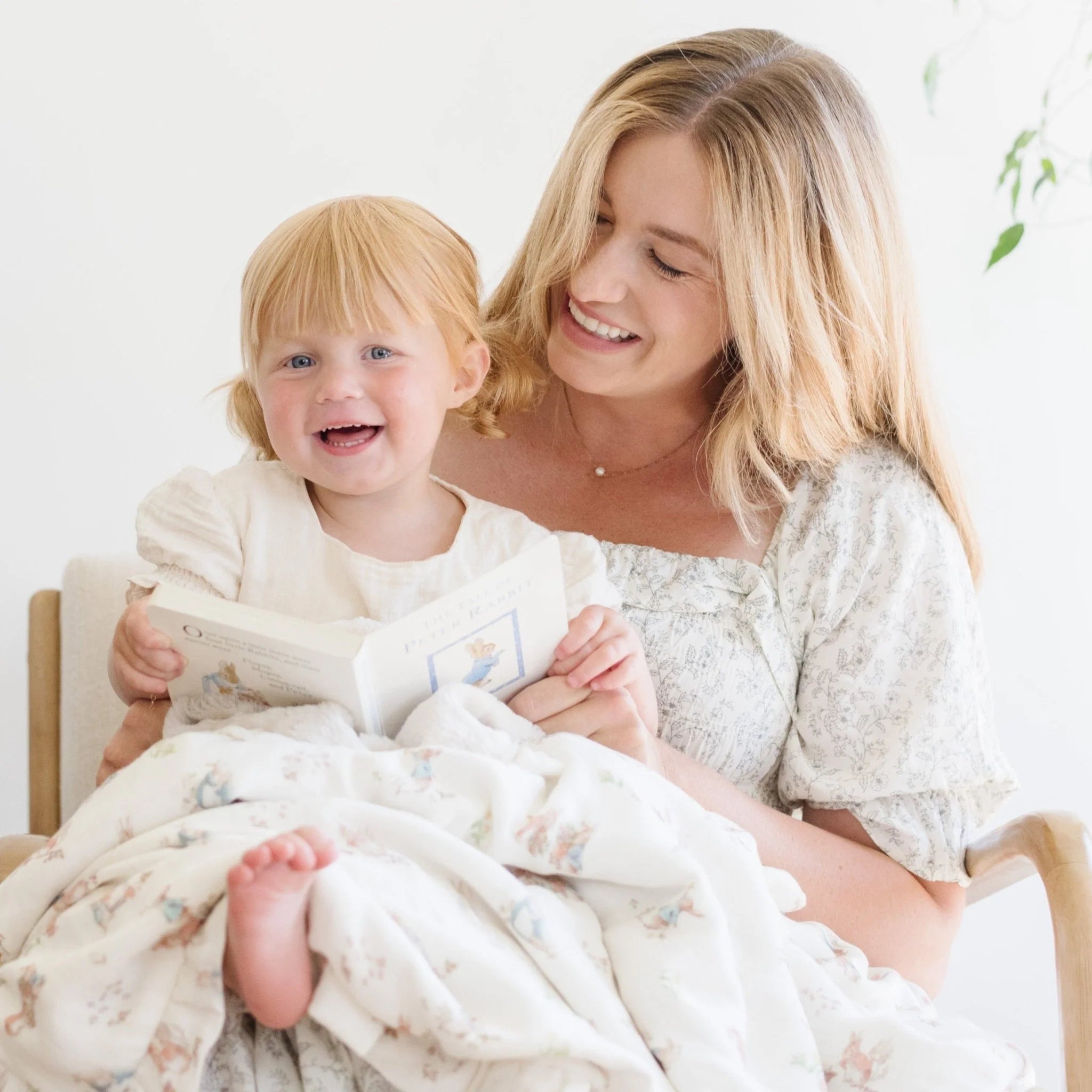 PETER RABBIT™ BAMBOO RAYON MUSLIN/LUSH BLANKETS