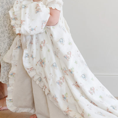 PETER RABBIT™ BAMBOO RAYON MUSLIN/LUSH BLANKETS