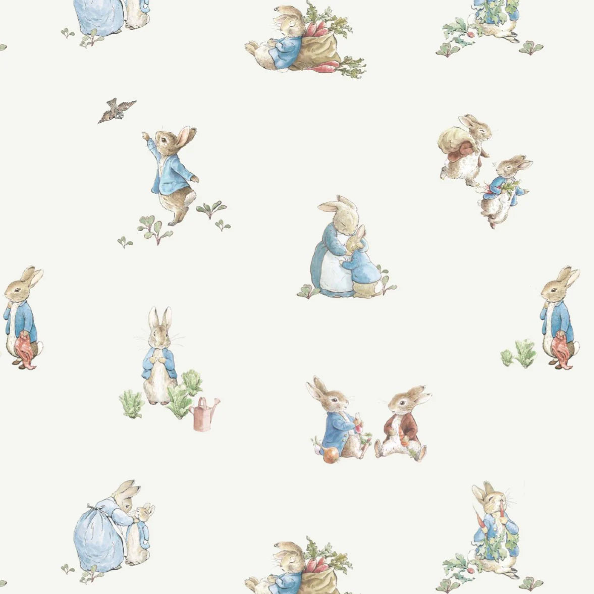 PETER RABBIT™ COTTON MUSLIN CRIB SHEETS