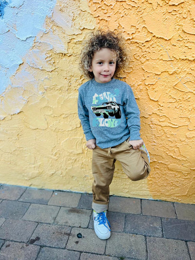 Rowdy Sprout Pink Floyd Tri-Blend Long-Sleeve Tee - Twinkle Twinkle Little One