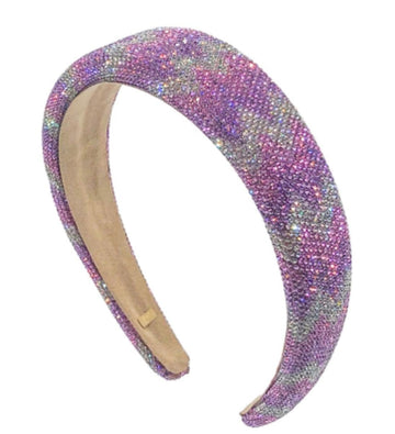 Crystalized Zig-Zag Purple Headband - Twinkle Twinkle Little One