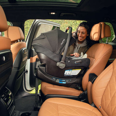 Nuna MIXX Next with Magnetic Buckle + PIPA Aire RX Infant Car Seat with Relx base Travel System