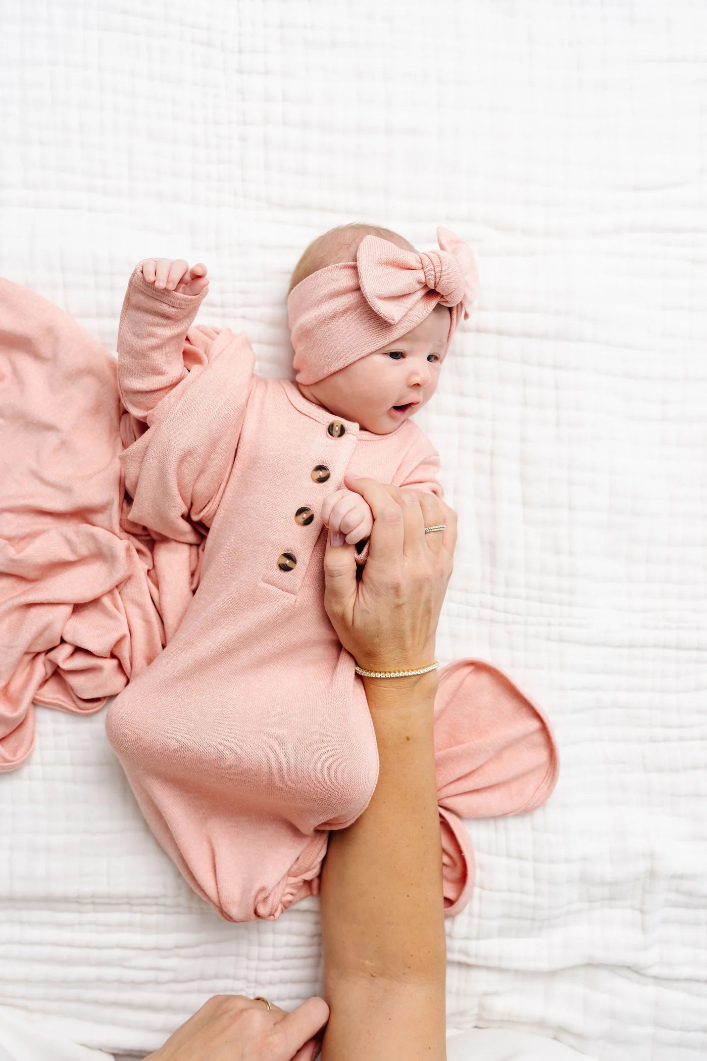 Lou Lou & Company Piper Plush Knotted Gown