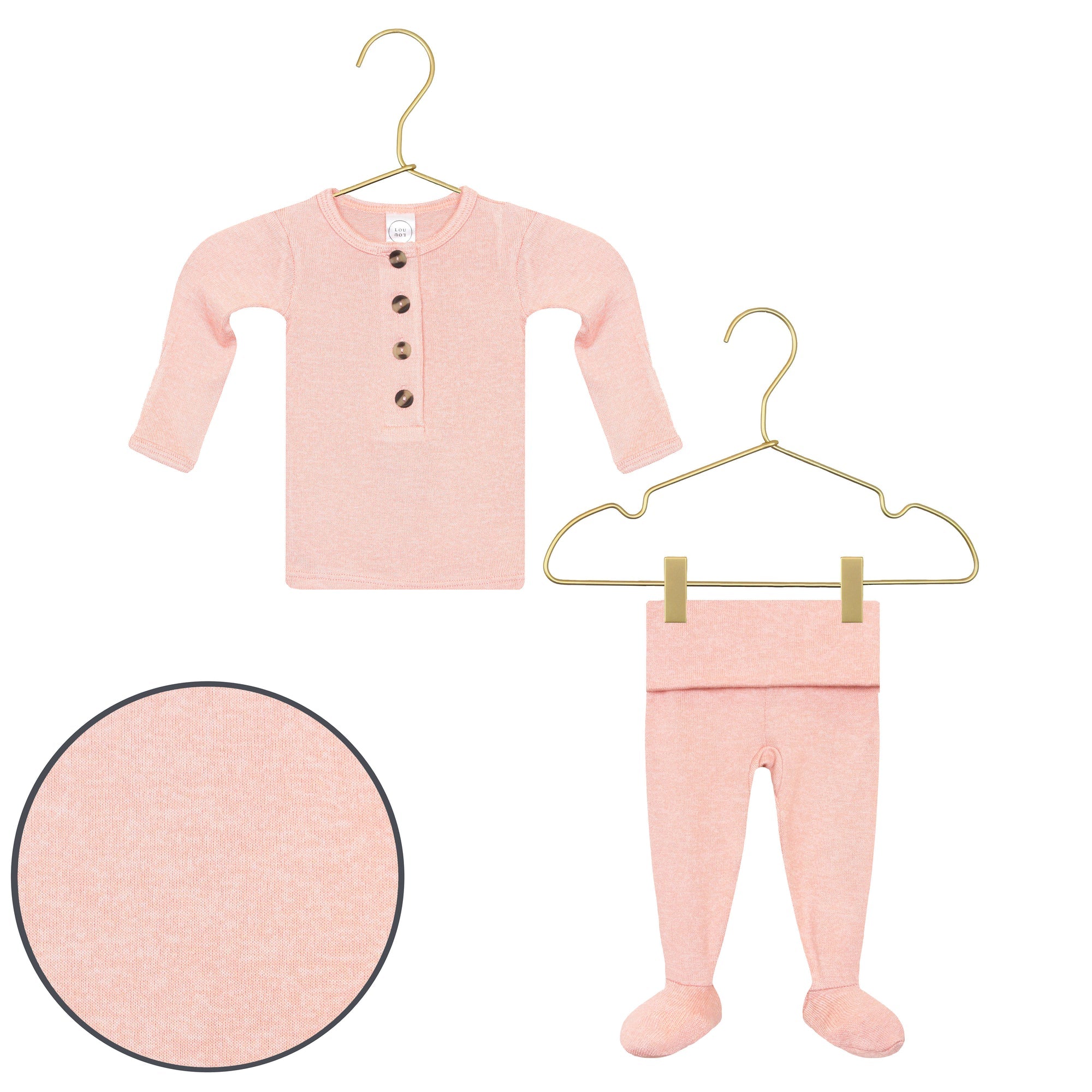 Lou Lou & Company Piper Plush Top, Bottoms + Headband Set