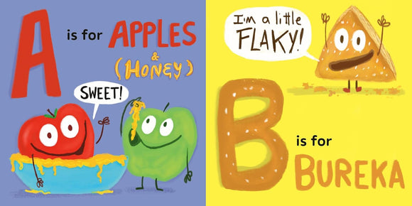 P Is for Pastrami: The ABCs of Jewish Food Board Book - Twinkle Twinkle Little One