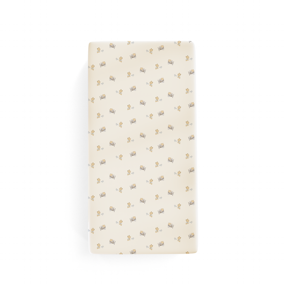 CRIB SHEET - AIRPLANE BEAR - Twinkle Twinkle Little One