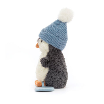Small Peanut Penguin Snowboarding - Twinkle Twinkle Little One