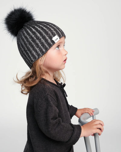 7 A.M. Enfant Chunky Pom Pom Beanie - Twinkle Twinkle Little One