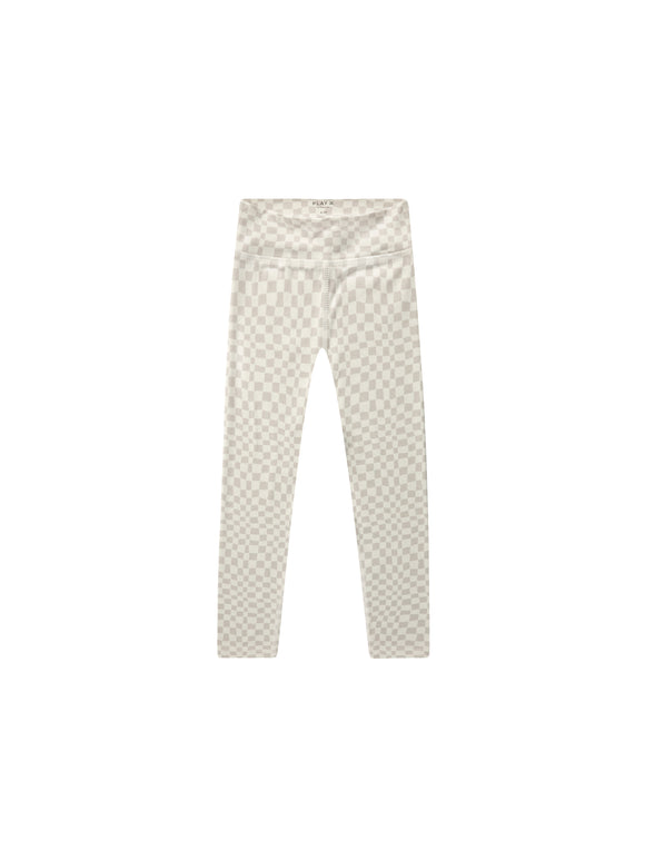 Basic Legging - Dove Check - Twinkle Twinkle Little One