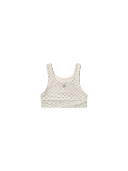 Swift Sports Bra - Dove Check - Twinkle Twinkle Little One