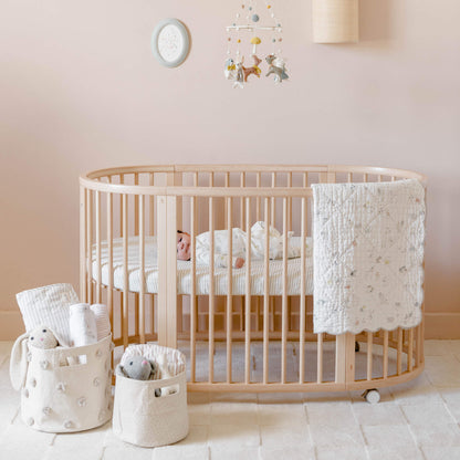 Stokke Sleepi Bed Fitted Sheet by Pehr V3 - Twinkle Twinkle Little One