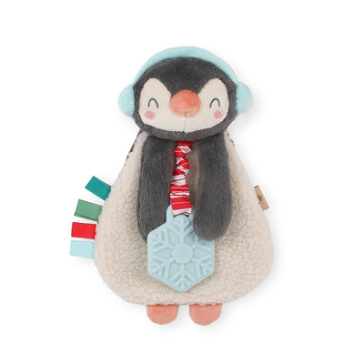 Holiday Itzy Lovey™ Plush And Teether Toy - Penguin - Twinkle Twinkle Little One