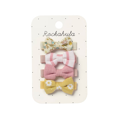 Petal Mini Bow Hair Clip Set