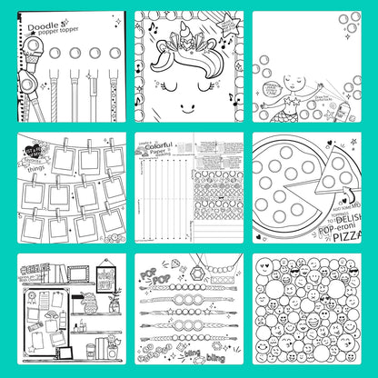 Pop & Color Sketchbook - Twinkle Twinkle Little One