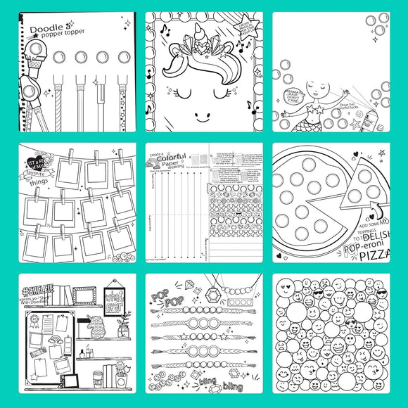 Pop & Color Sketchbook - Twinkle Twinkle Little One