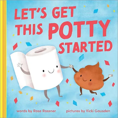Let's Get This Potty Started Board Book - Twinkle Twinkle Little One