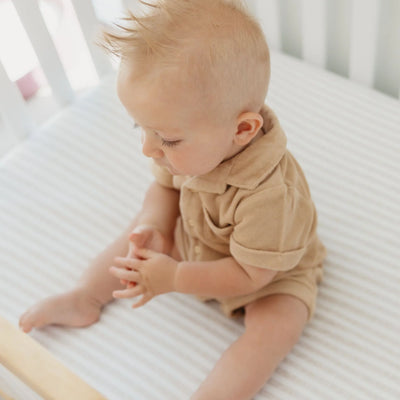 Coastal Premium Crib Sheet