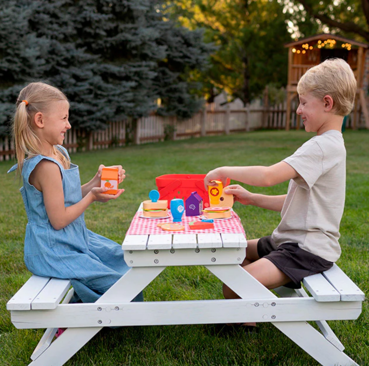 Pretendables Picnic Basket Set - Twinkle Twinkle Little One