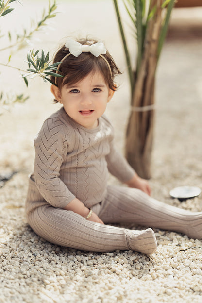 Pretty Pointelle Footie - Twinkle Twinkle Little One