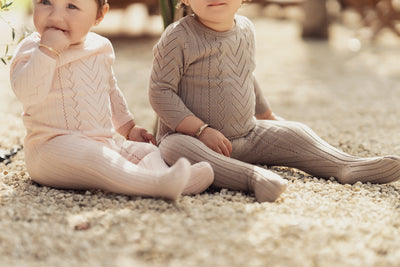 Pretty Pointelle Footie - Twinkle Twinkle Little One