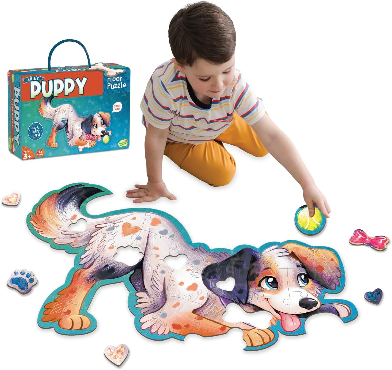 Puppy Floor Puzzle 43 Pieces