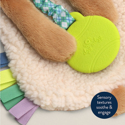 Itzy Lovey™ Plush And Teether Toy - Puppy - Twinkle Twinkle Little One