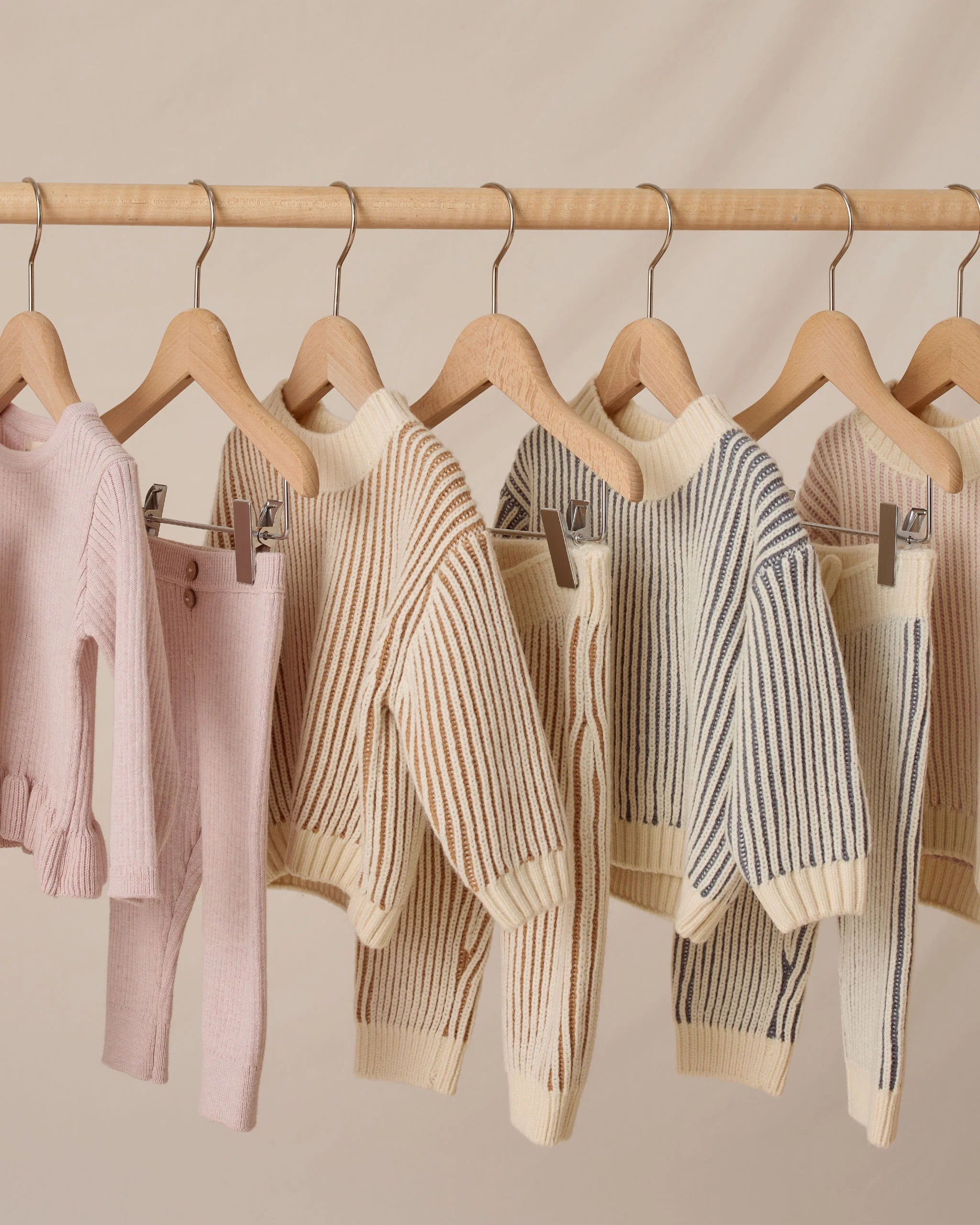 Relaxed Knit Sweater & Chunky Knit Pant || Ocean - Twinkle Twinkle Little One