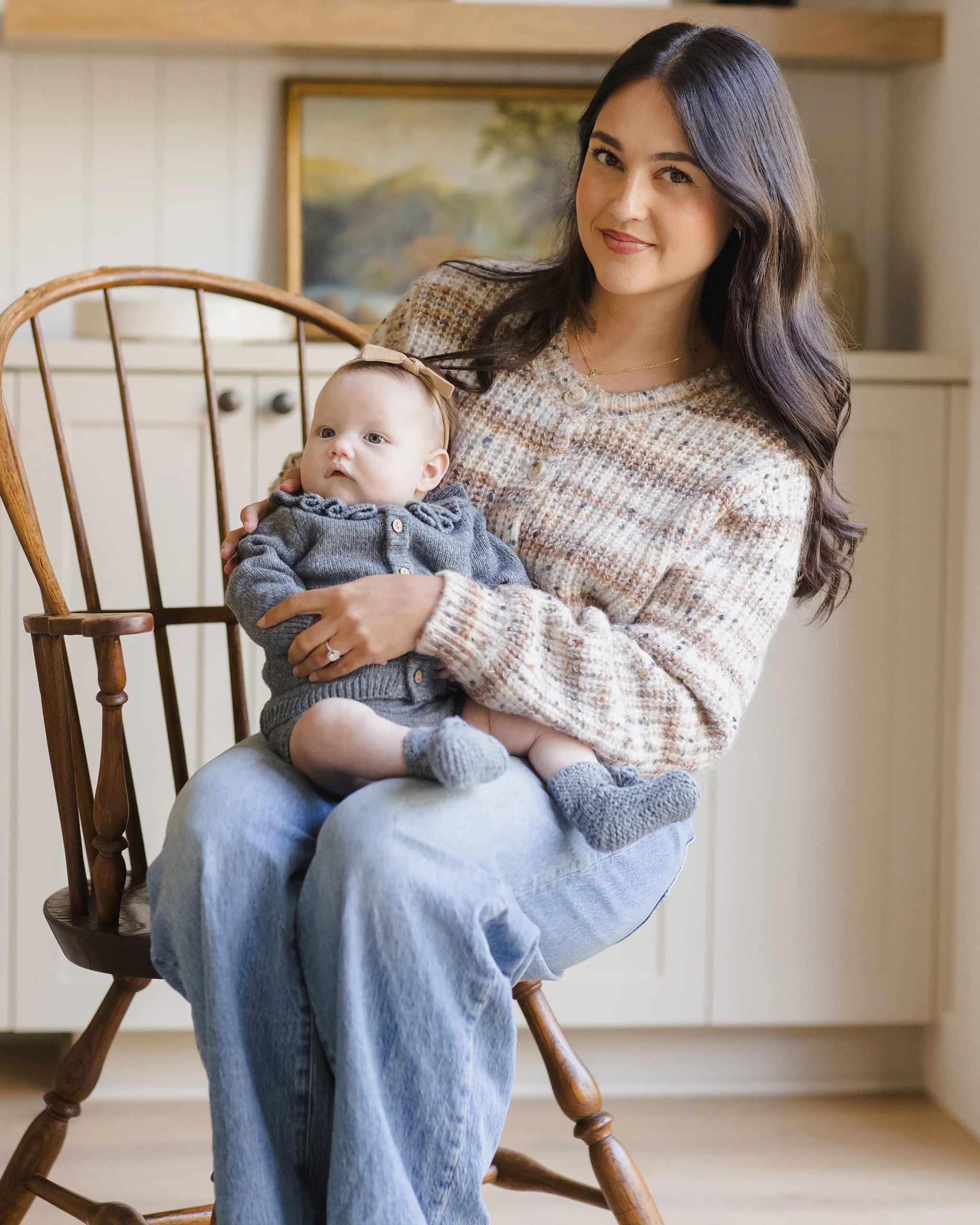 Knit Booties || Ocean - Twinkle Twinkle Little One