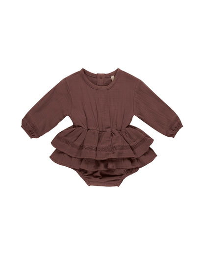 Rosie Romper - Plum - Twinkle Twinkle Little One