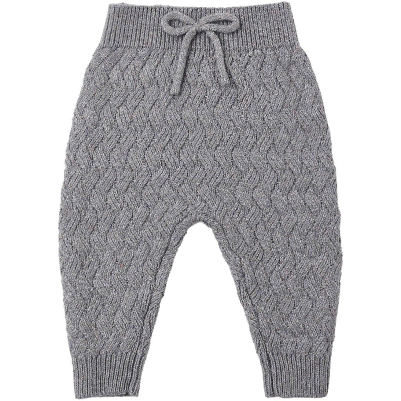 Quincy Mae Knit Sweater & Pant Set || Heathered Slate
