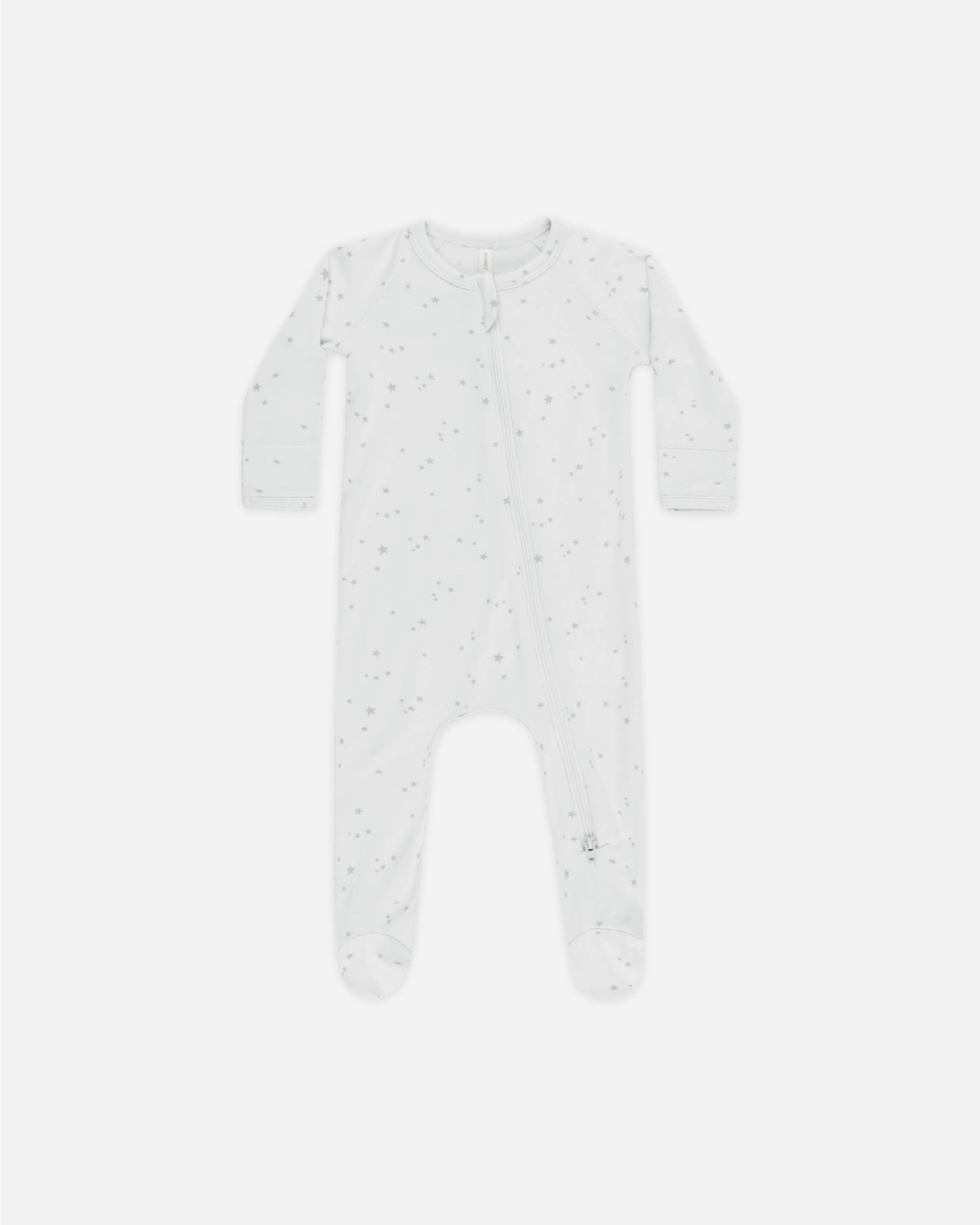 Modal Zip Footie - Stars Fog - Twinkle Twinkle Little One