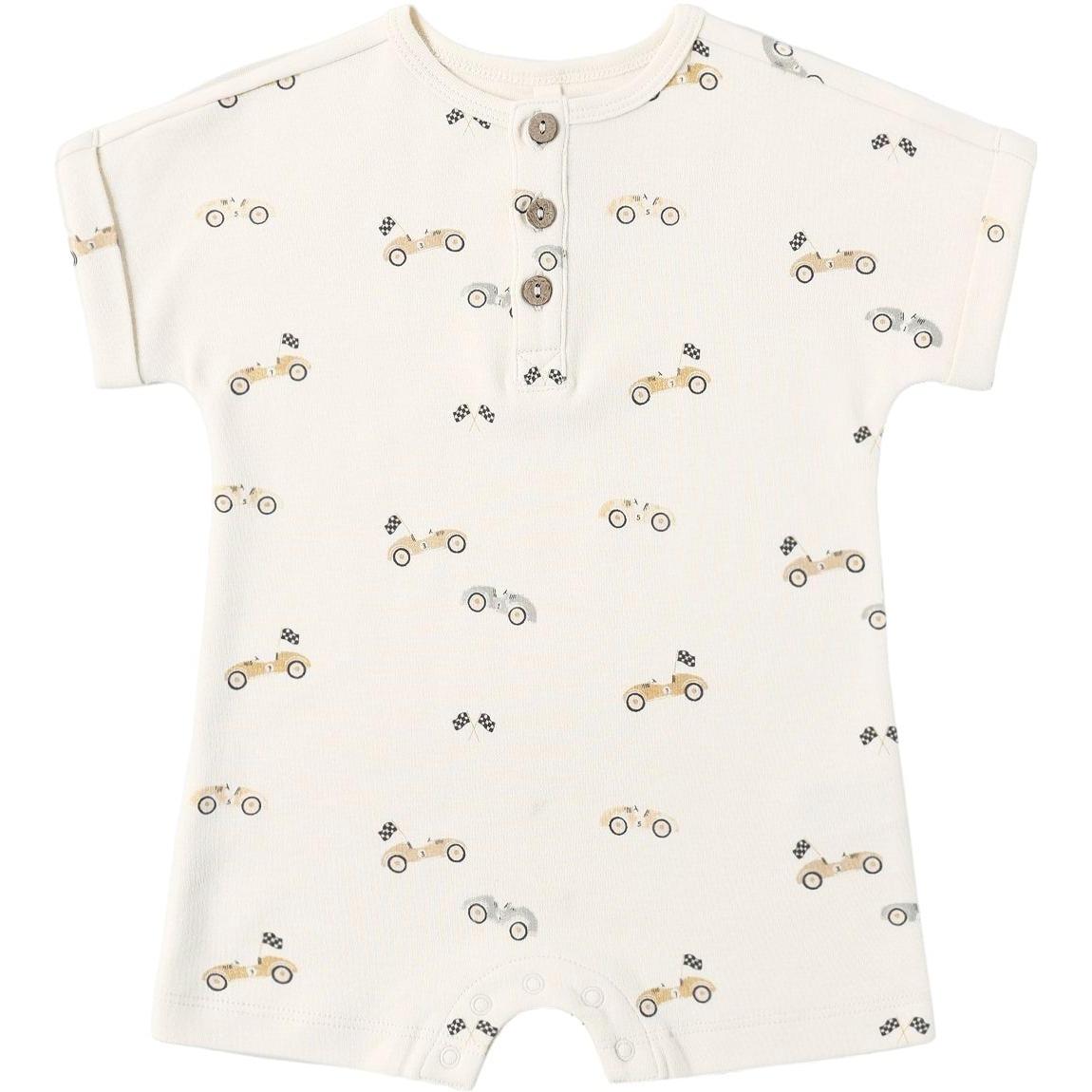 Quincy Mae Short Sleeve One-piece || Race Car