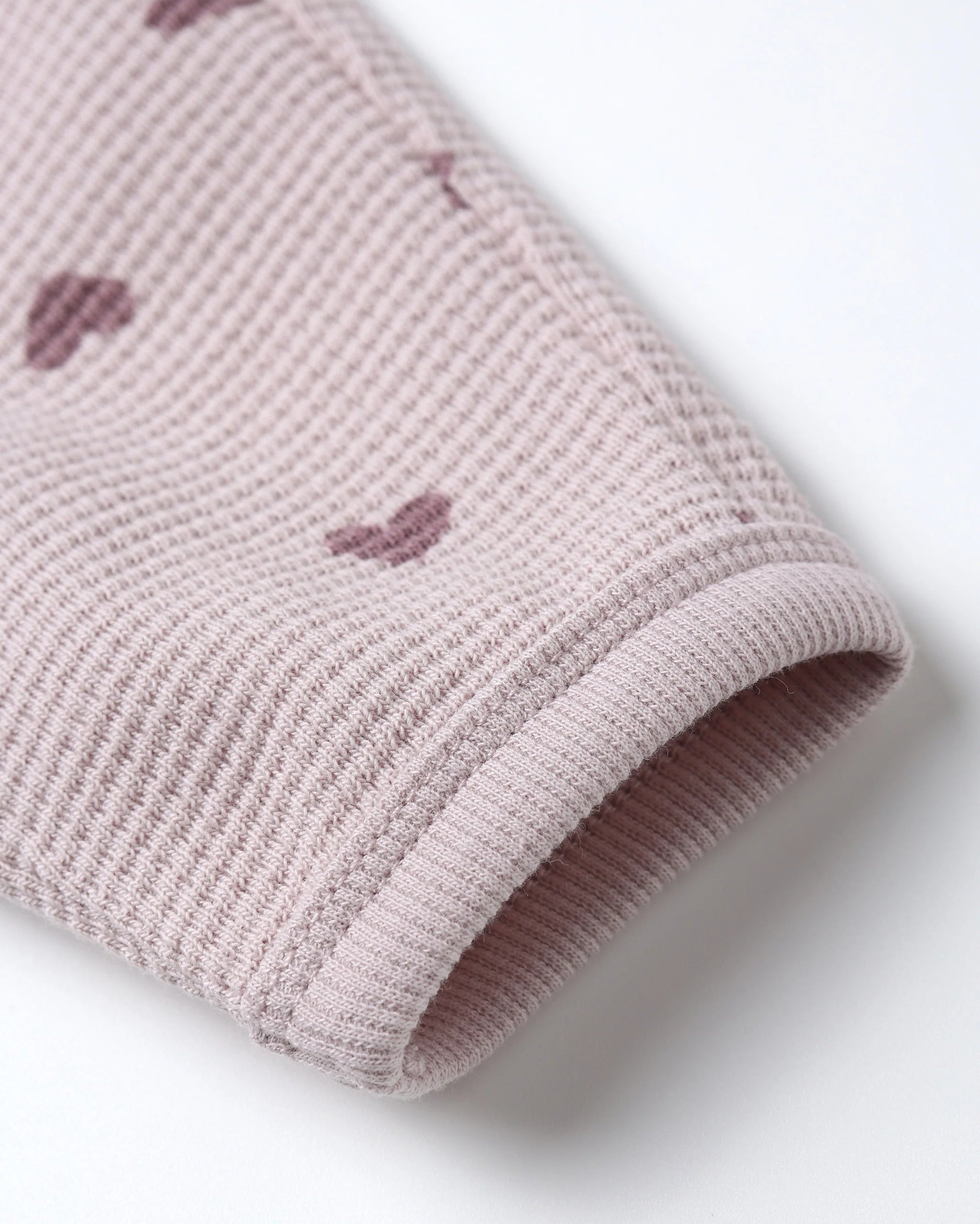 Waffle Slouch Set || Hearts - Twinkle Twinkle Little One